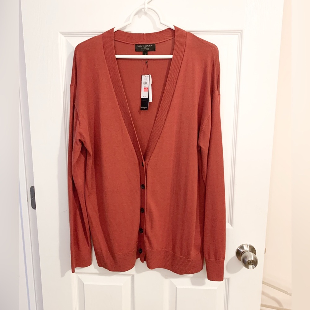 Banana Republic Forever sweater Cardigan - size L